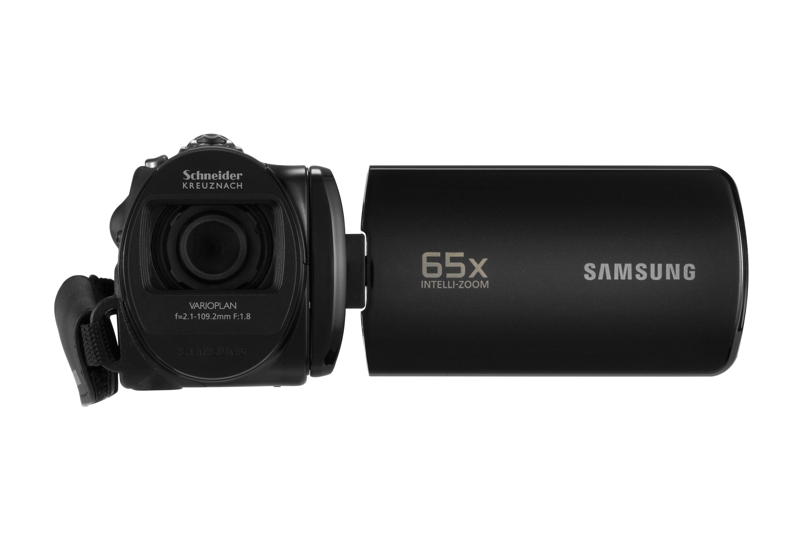 Samsung F50 SD Camcorder (65x Intellizoom, 2.7inch LCD) - Black
